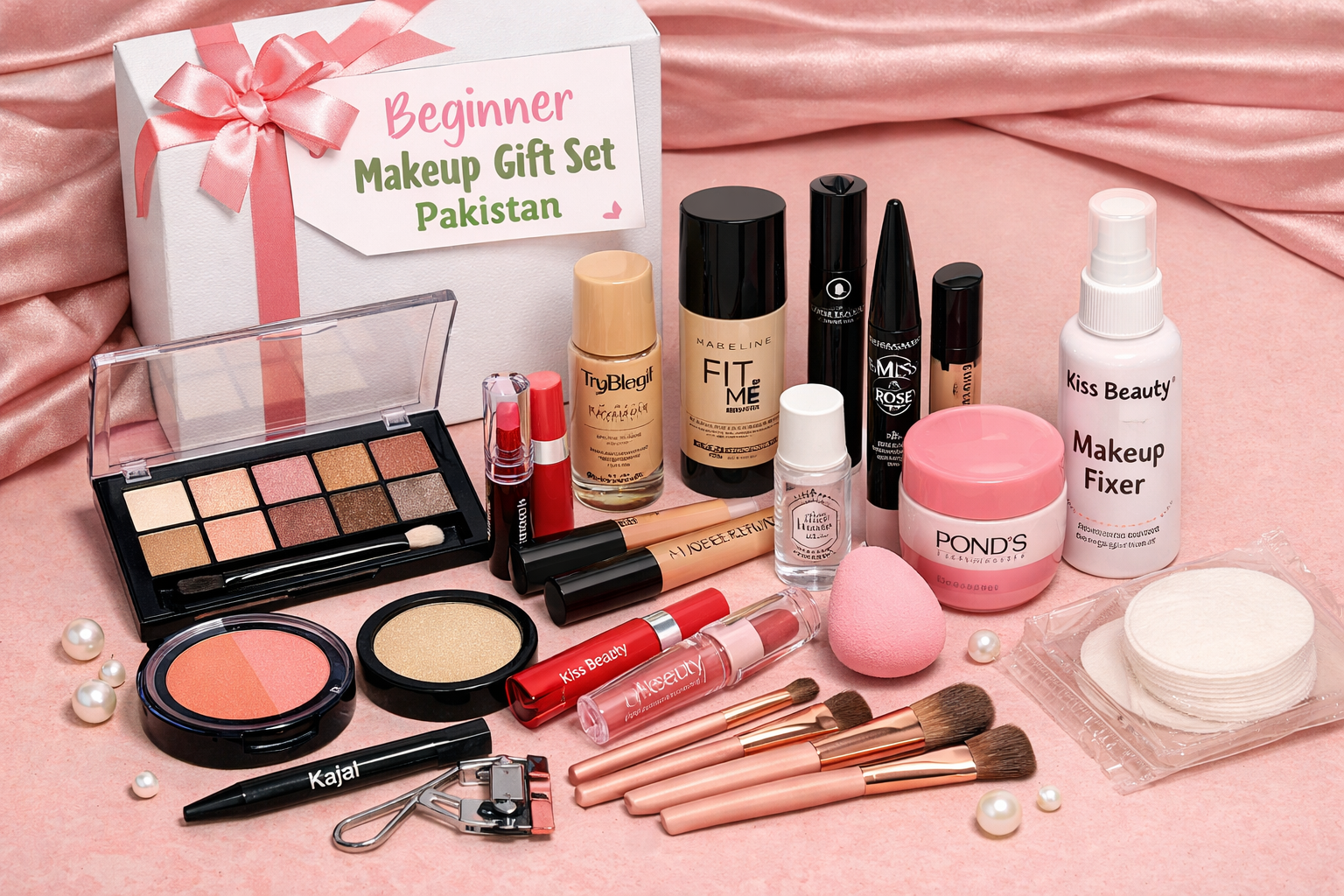 Beginner makeup gift sets for girls in Pakistan”