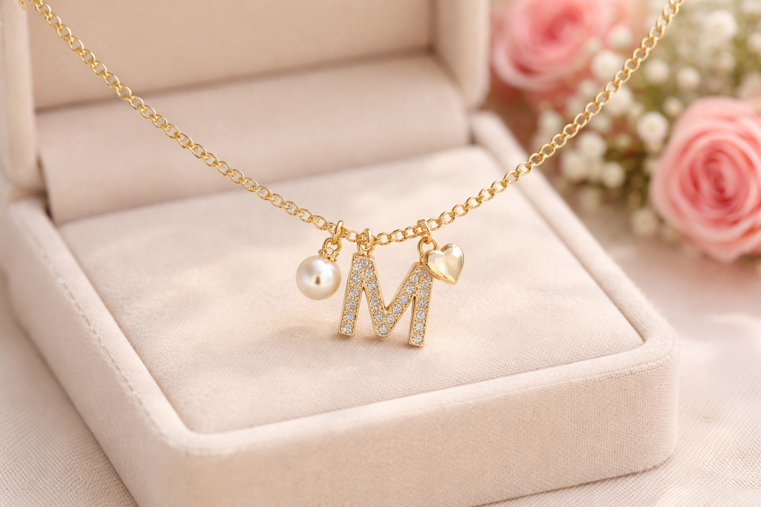 jewelry gift ideas for women in Pakistan personalized initial necklace