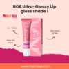 BOB Ultra-Glossy Lip gloss shade 1 – Silky, Non-Sticky Shine