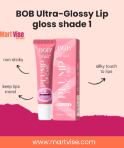 BOB Ultra-Glossy Lip gloss shade 1 – Silky, Non-Sticky Shine