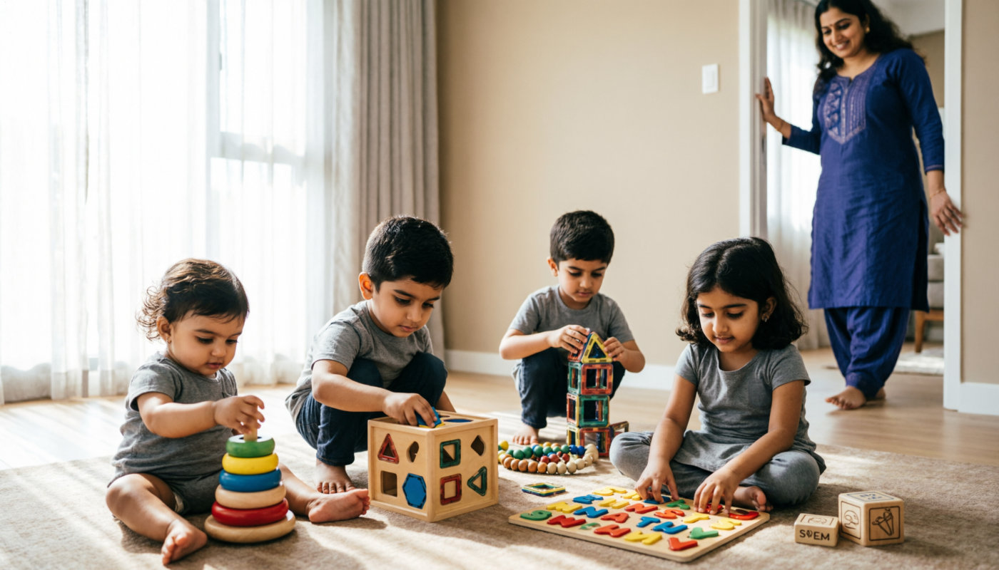 Learning toys in Pakistan 2026 for brain development age 1–5