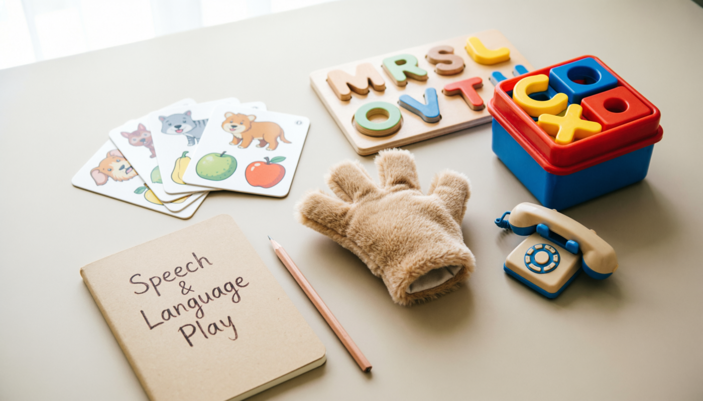 learning toys for speech & language development in Pakistan