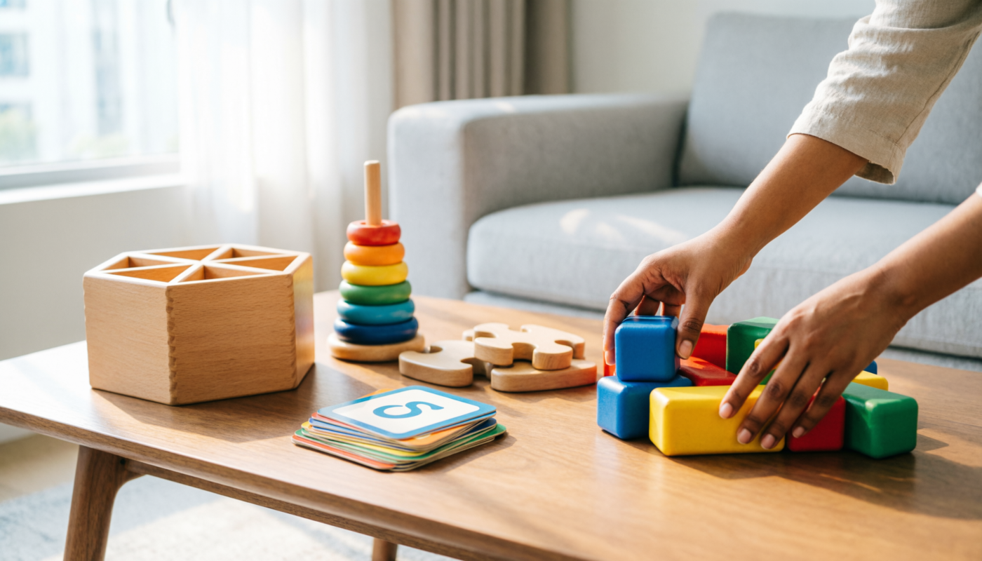 Parent-Child Interactive Toys for Early Learning at home in Pakistan