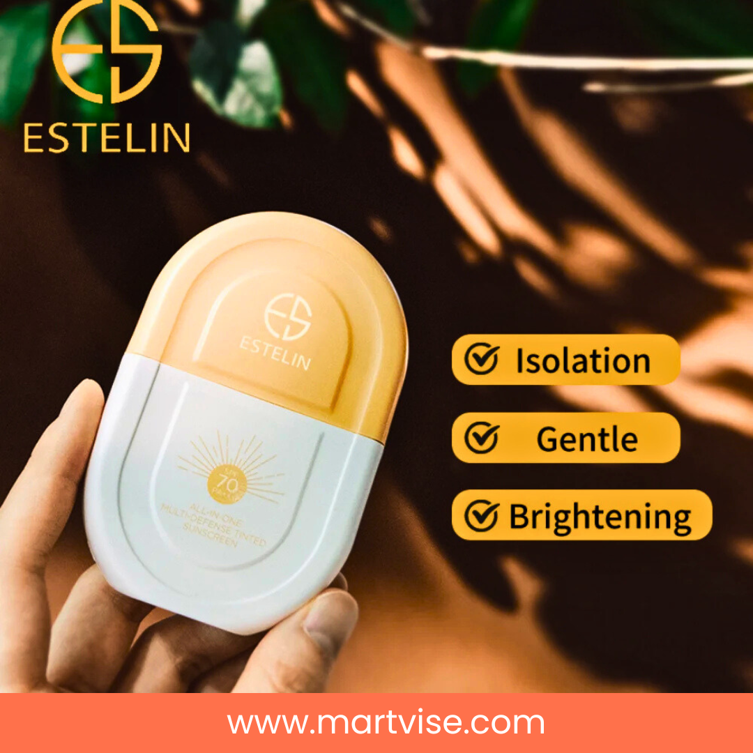 estelin-tinted-sunscreen-tinted-finish.jpg — tinted sunscreen finish for even-looking skin in pakistan sunlight