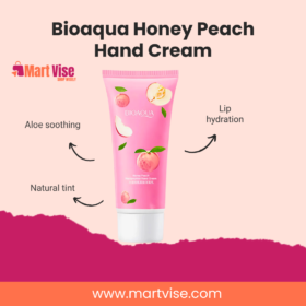 Bioaqua Honey Peach Hand Cream for Soft, Smooth Hands