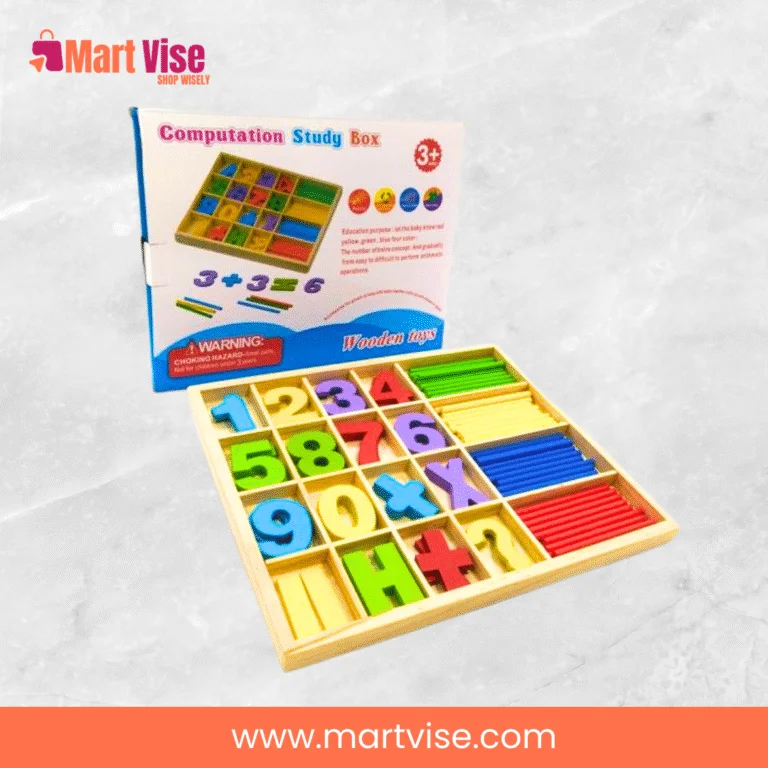Computation Study Box – Wooden Maths Learning Toy for Kids 