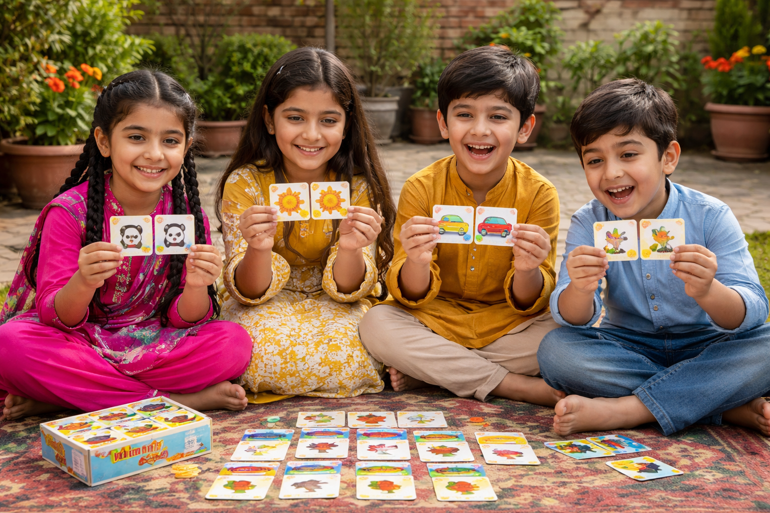 Best Card Games for Kids in Pakistan for ages 3–5
