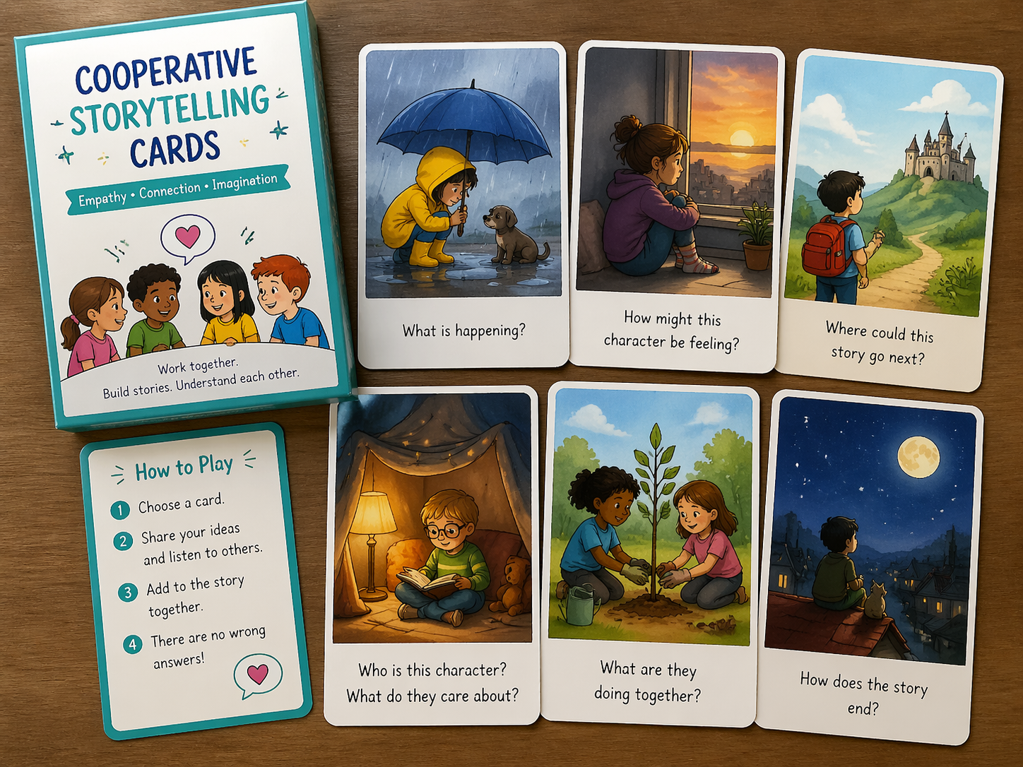 Card Games That Improve Social Skills in Kids through empathy and listening