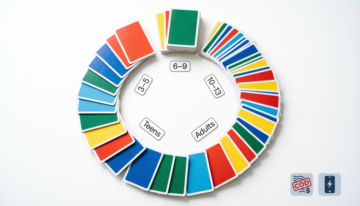 “age-wise card games buying guide for Pakistan families”