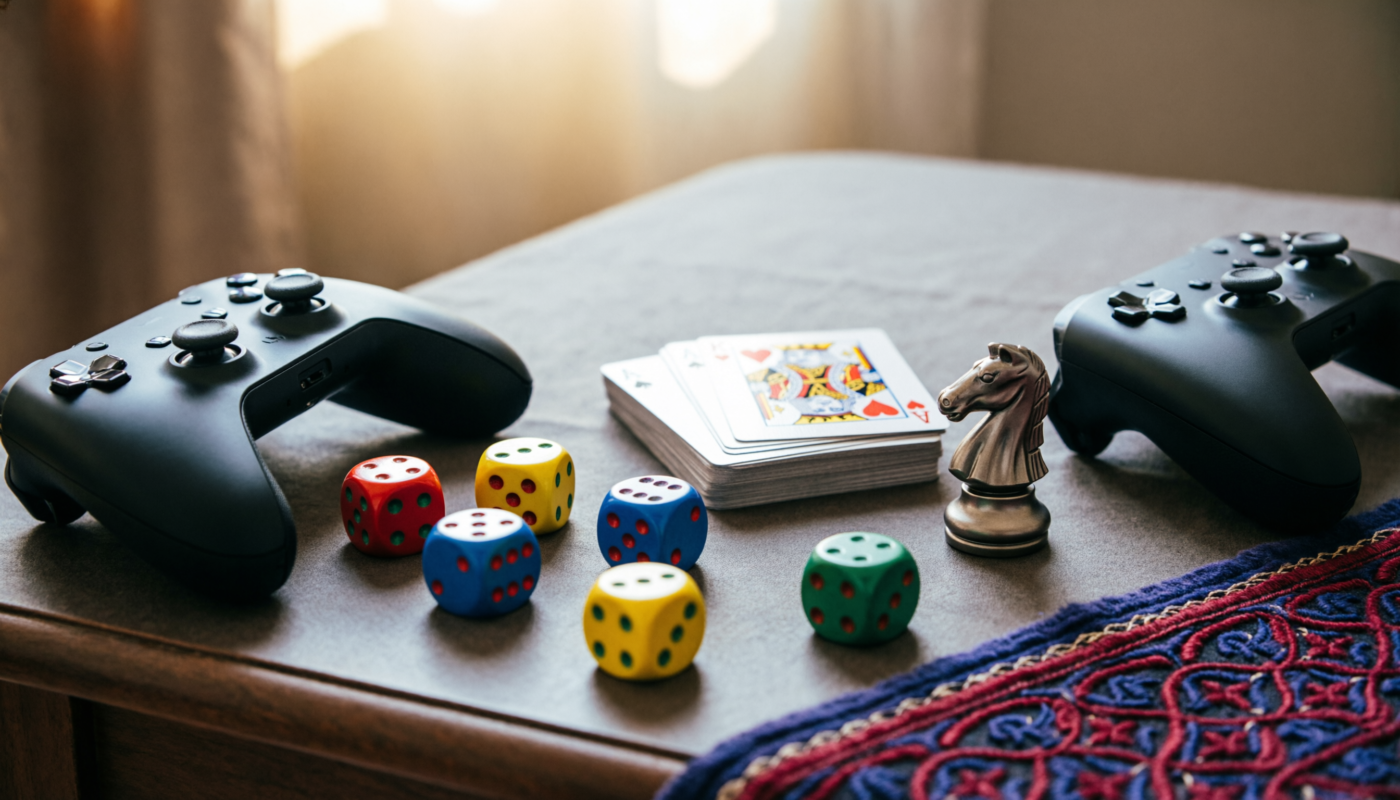 Multiplayer Games for Siblings in Pakistan with board and console options