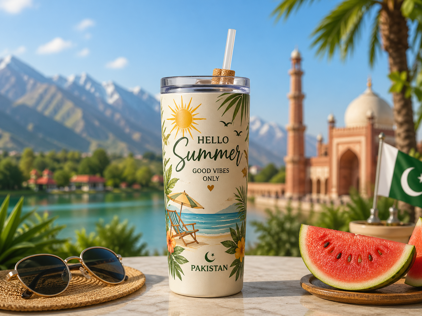 best insulated tumblers in Pakistan straw lid tumbler for summer