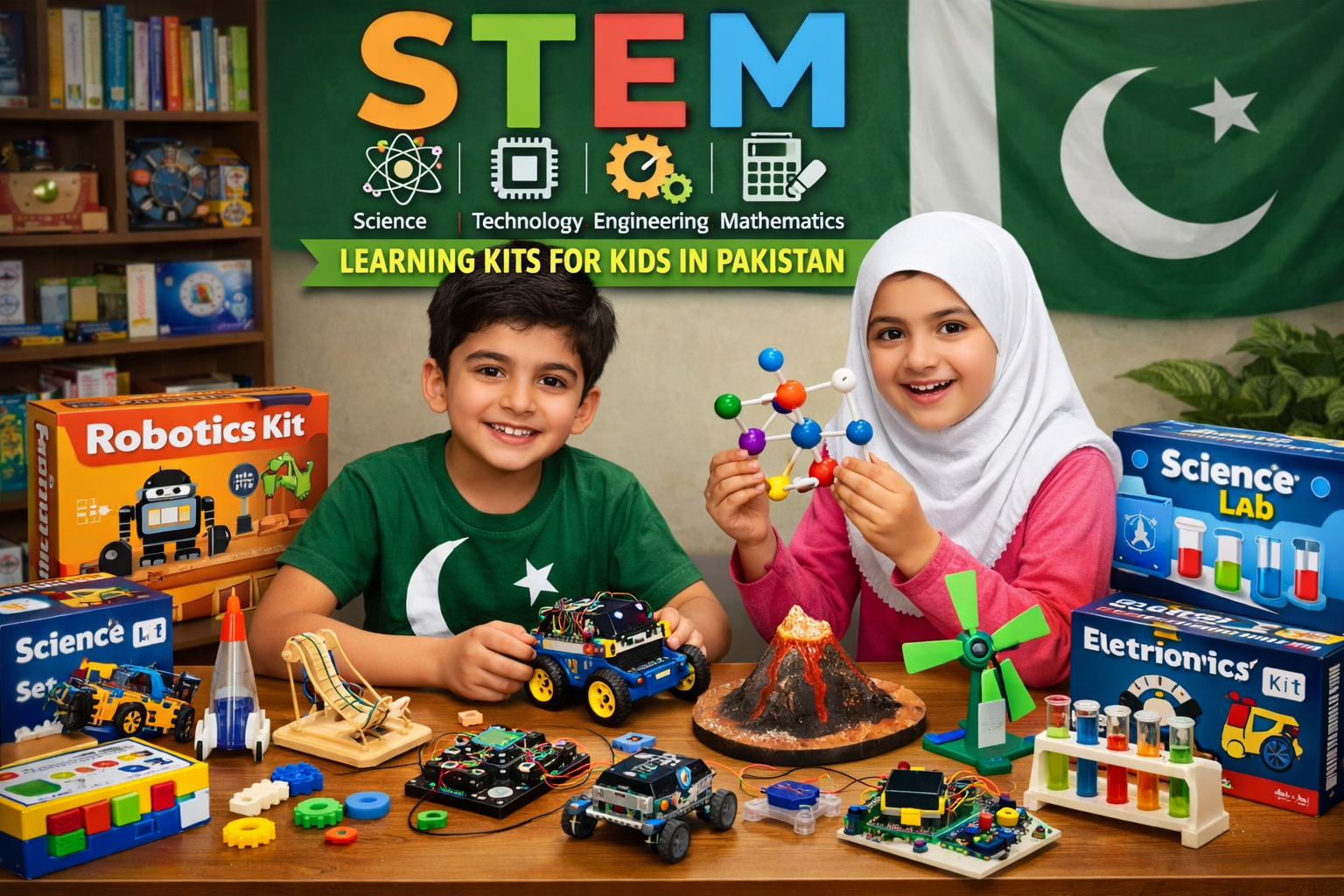educational toy brands in Pakistan STEM kits for kids