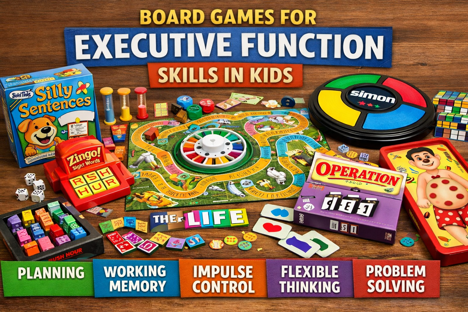 toys that improve focus and problem-solving with strategy board games