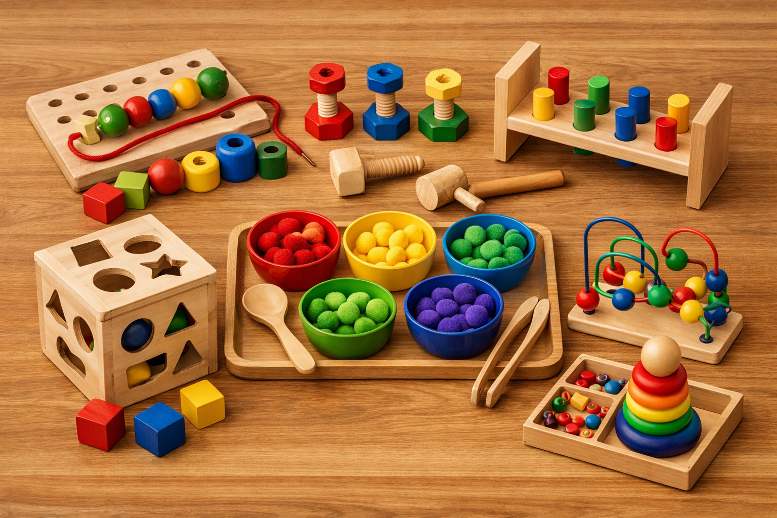Teacher-recommended educational toys for fine motor skills