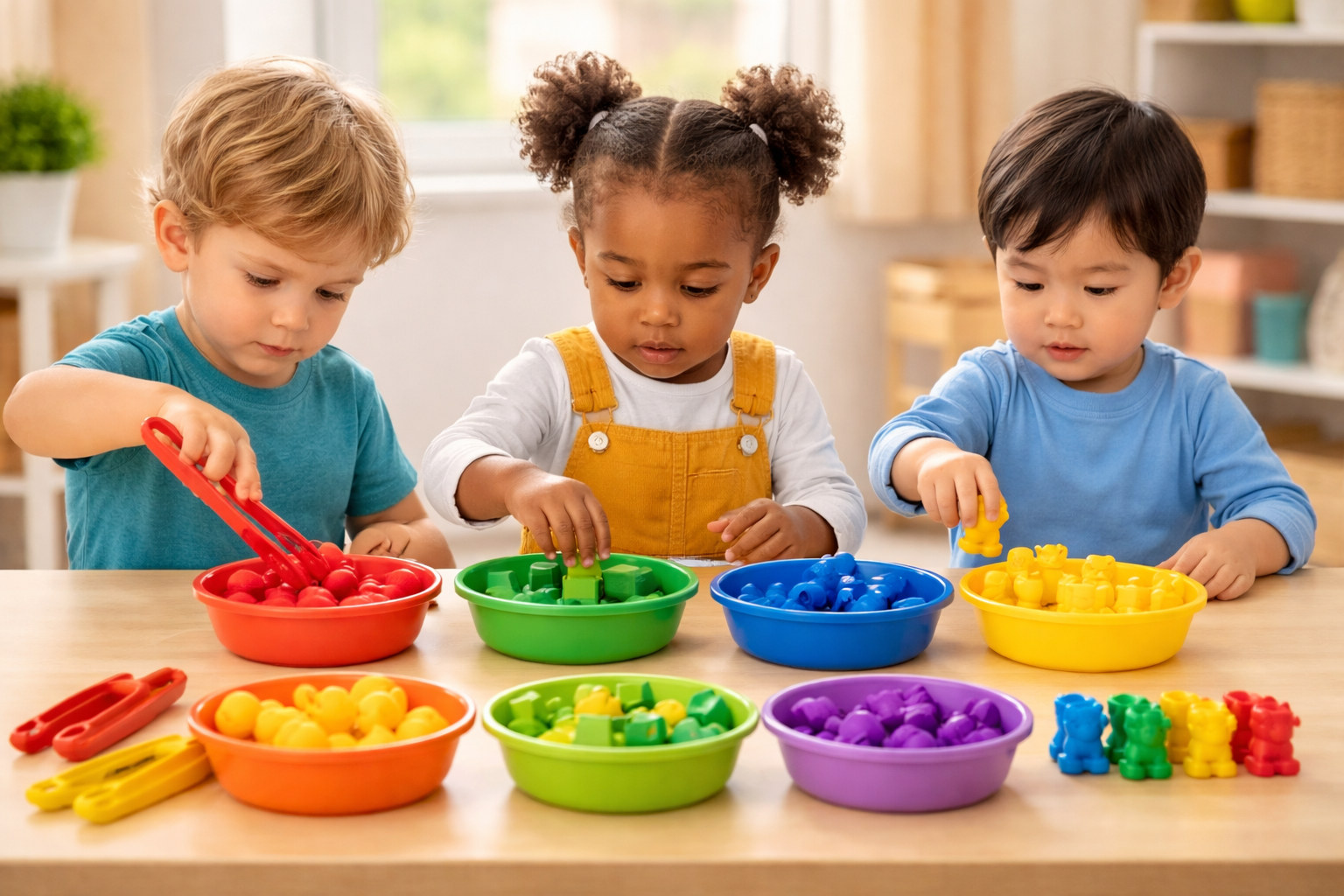 toys that improve focus and problem-solving for toddlers with sorting