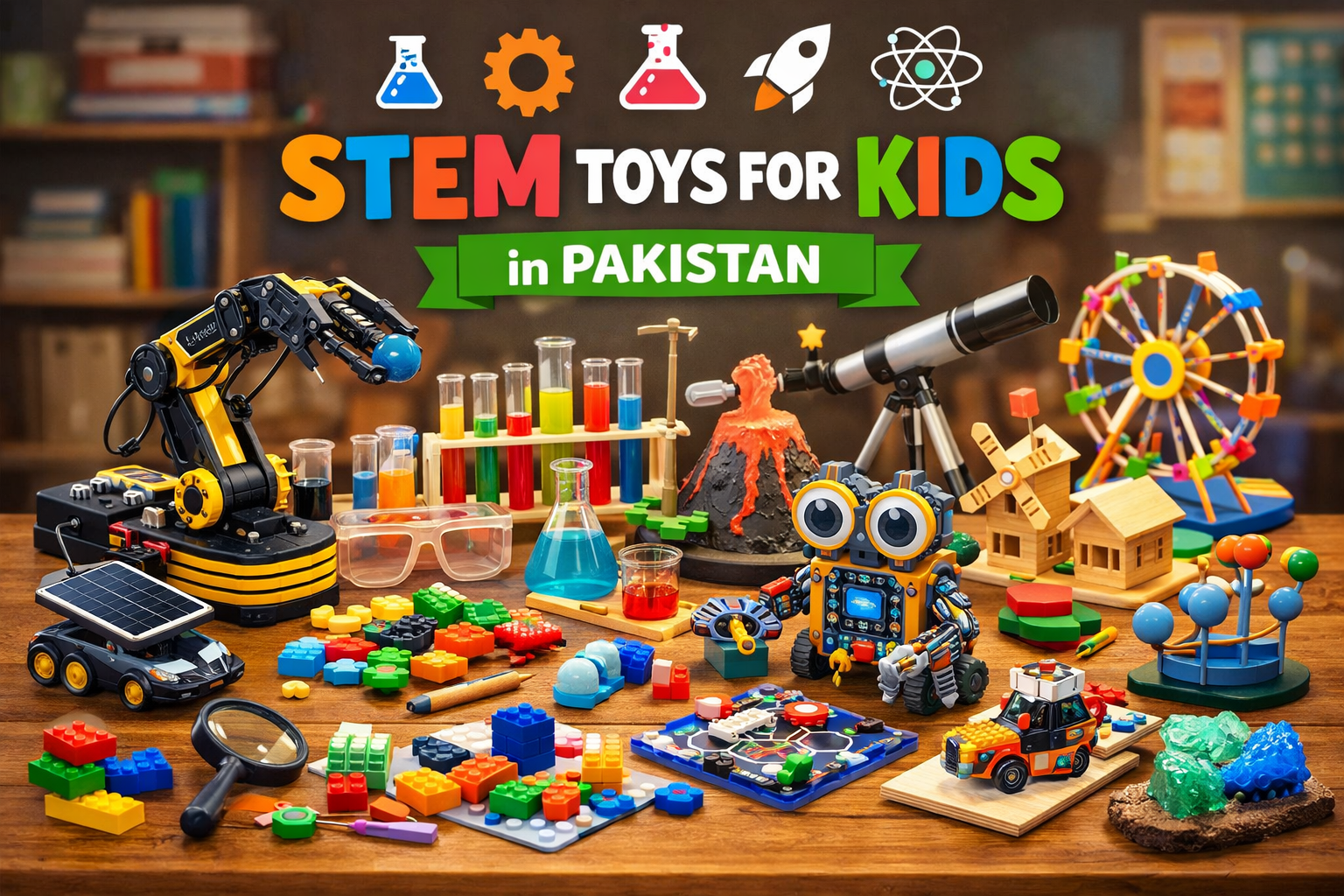 STEM learning toys for kids in Pakistan