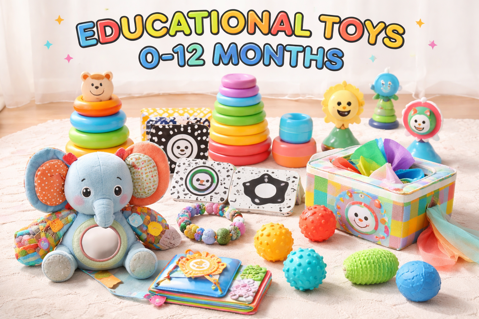 age-wise educational toys buying guide sensory toys for babies