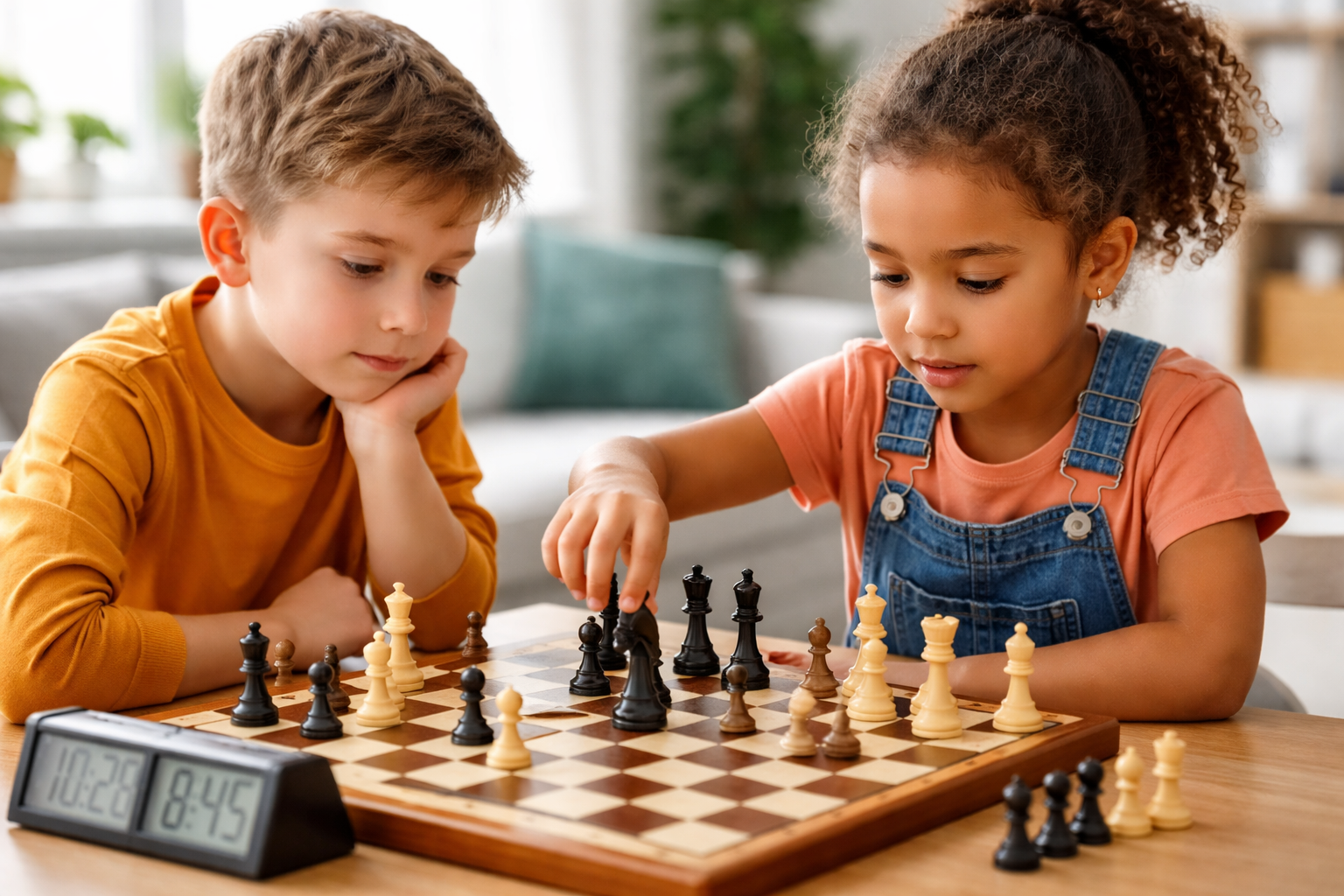Board & Puzzle Toys for Brain Development using chess for focus