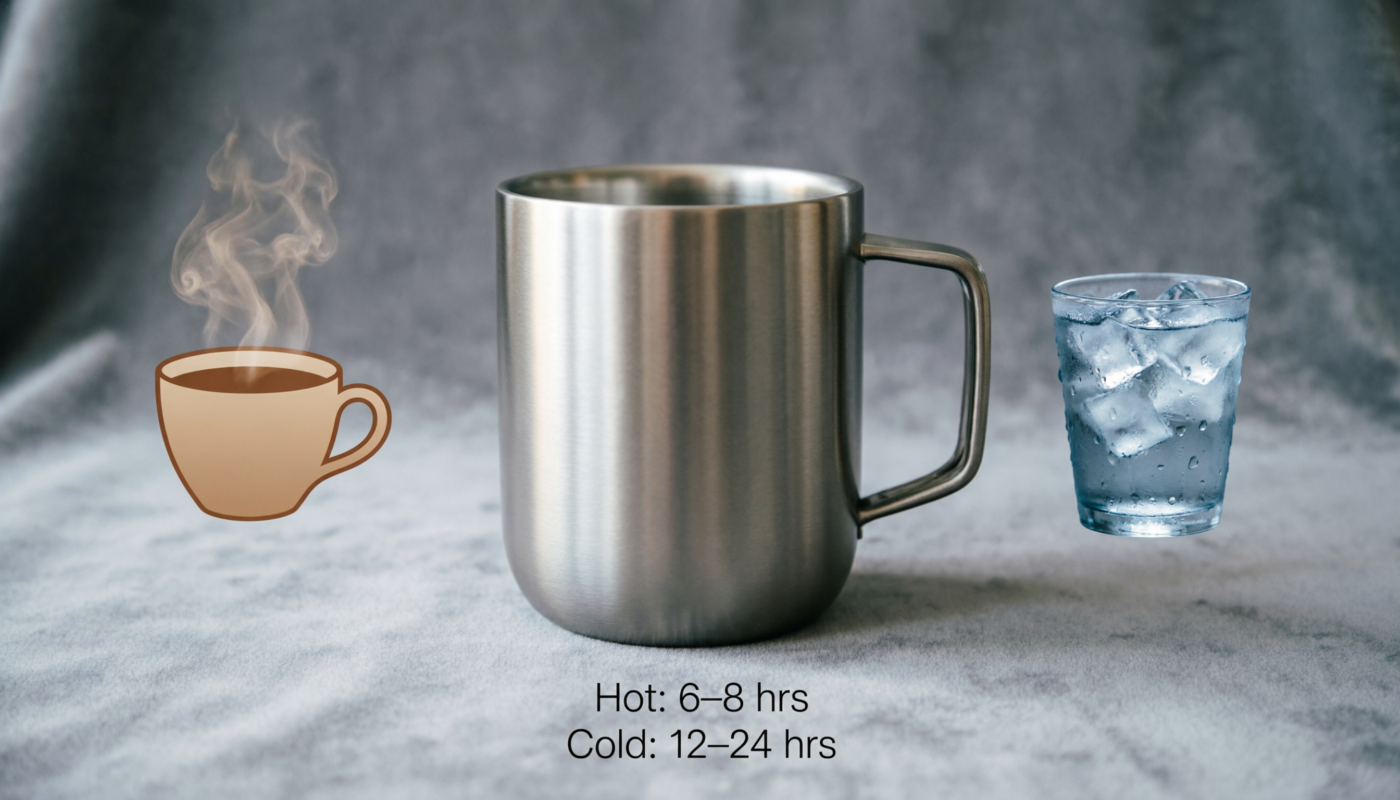 how long tumblers keep drinks hot or cold in Pakistan