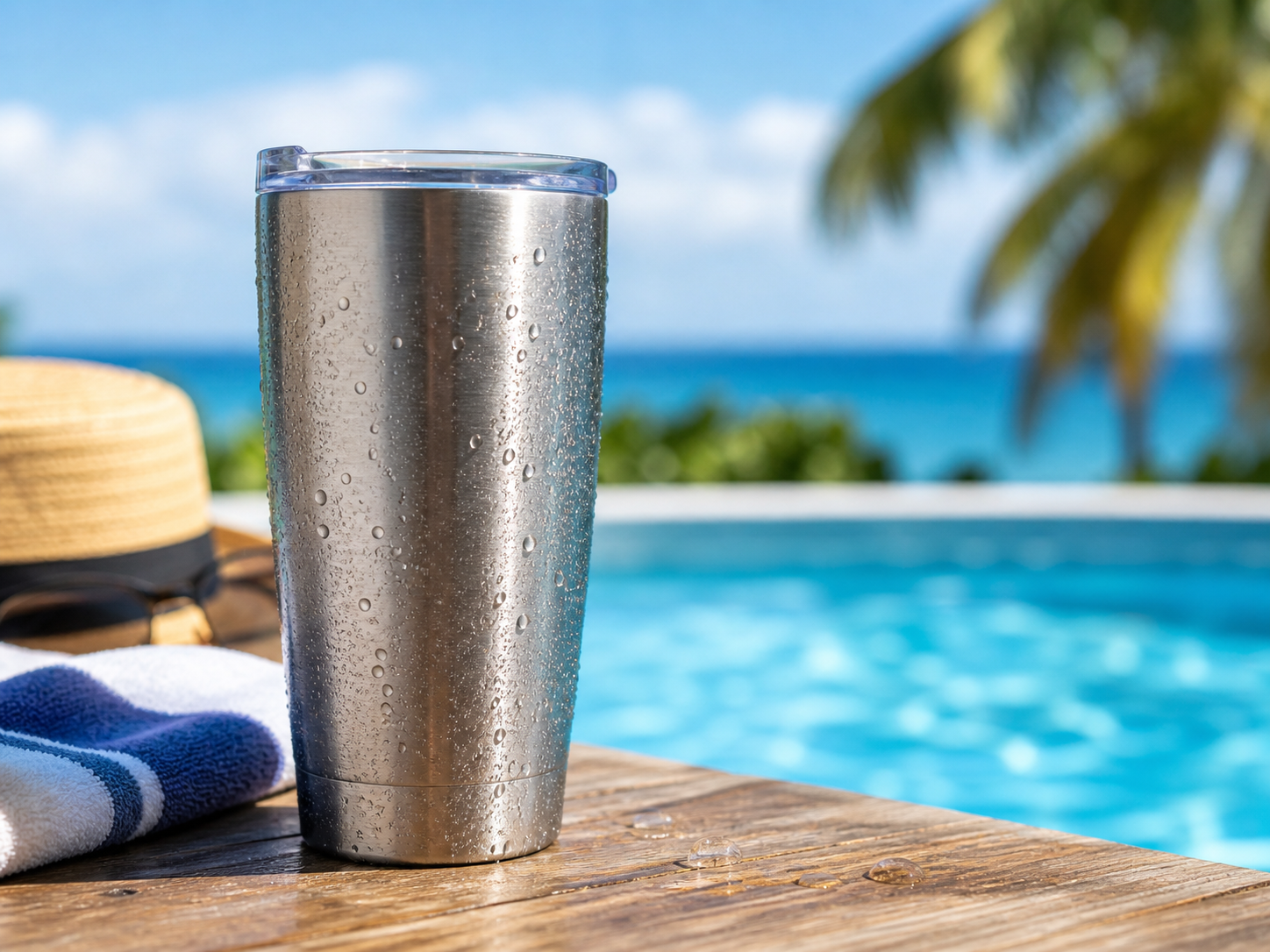 stainless steel vs plastic tumblers for cold water in Pakistan summer