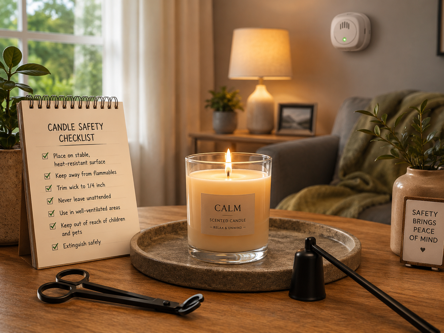aromatherapy candles mental health benefits with safe indoor burning tips