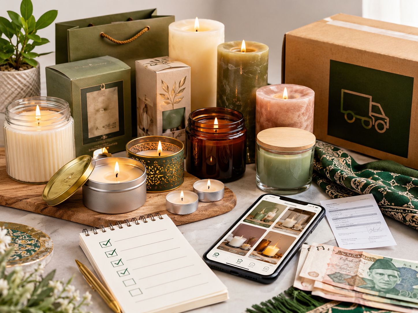 Soy Wax vs Paraffin Candles buying tips in Pakistan (COD, delivery)