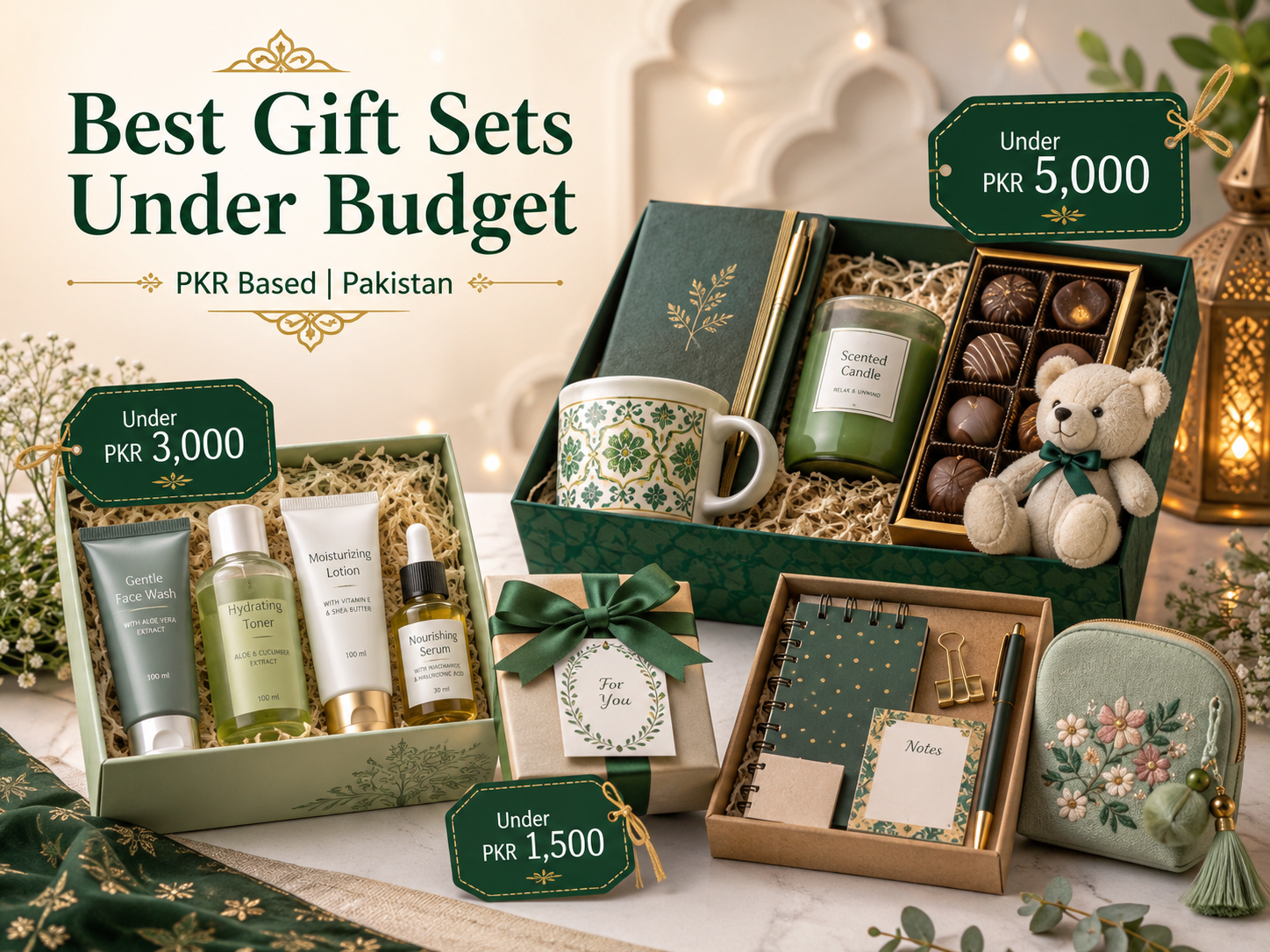 PKR-based best gift sets under budget for Pakistani shoppers