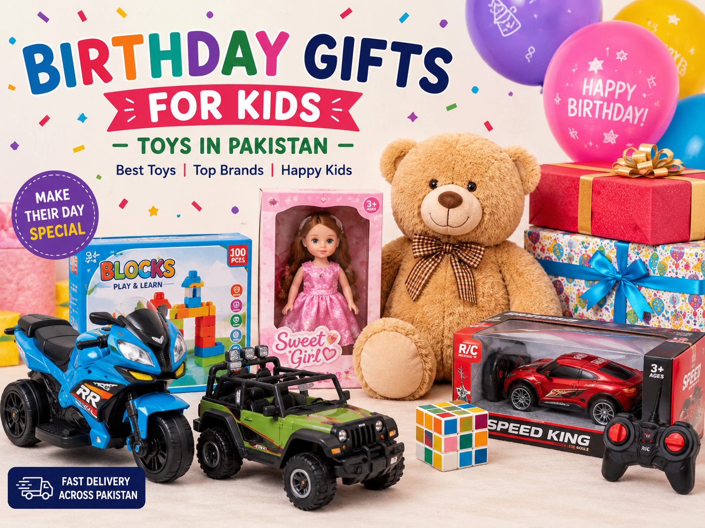 Birthday Gift Ideas for Women, Men & Kids toys for children