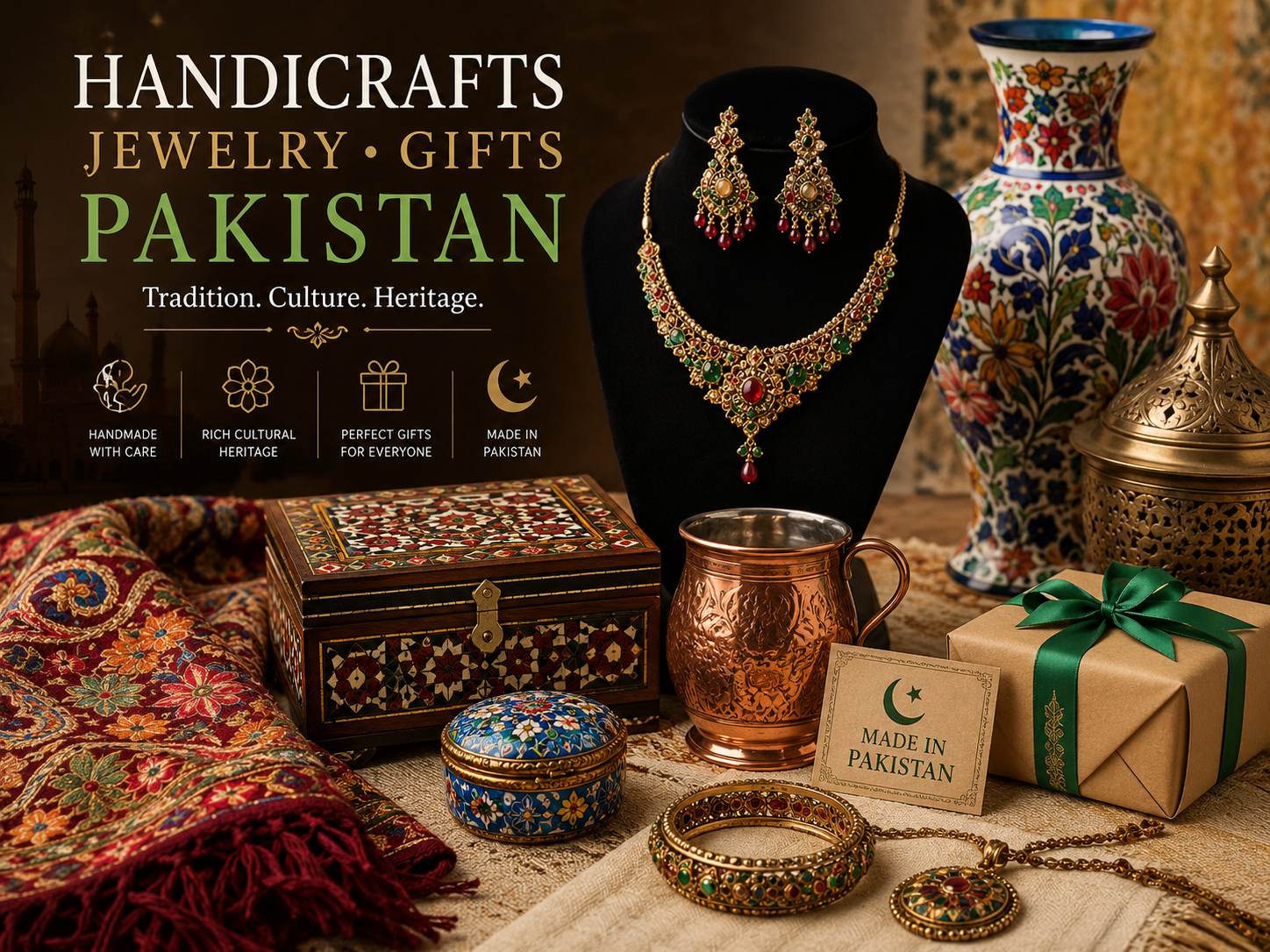 last-minute online gift shopping guide handicrafts jewelry