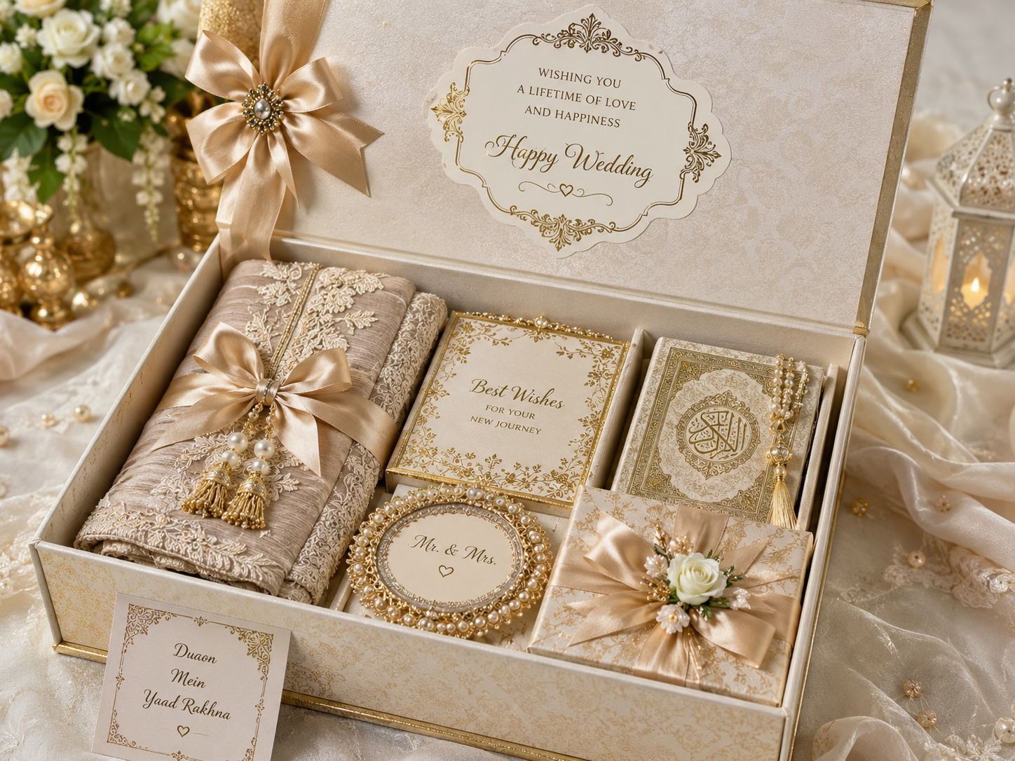 Elegant gift wrapping & presentation ideas for wedding gifts