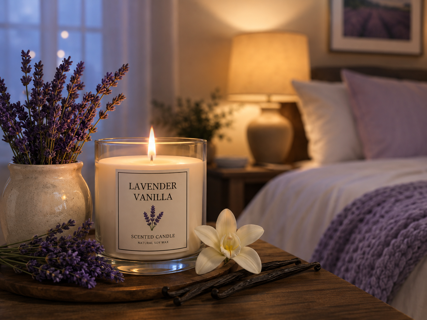 best candles for bedroom, lounge & bathroom with calming bedroom scents