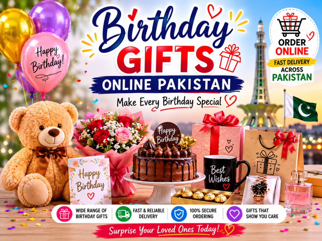 Best Online Gift Items in Pakistan for birthday celebrations