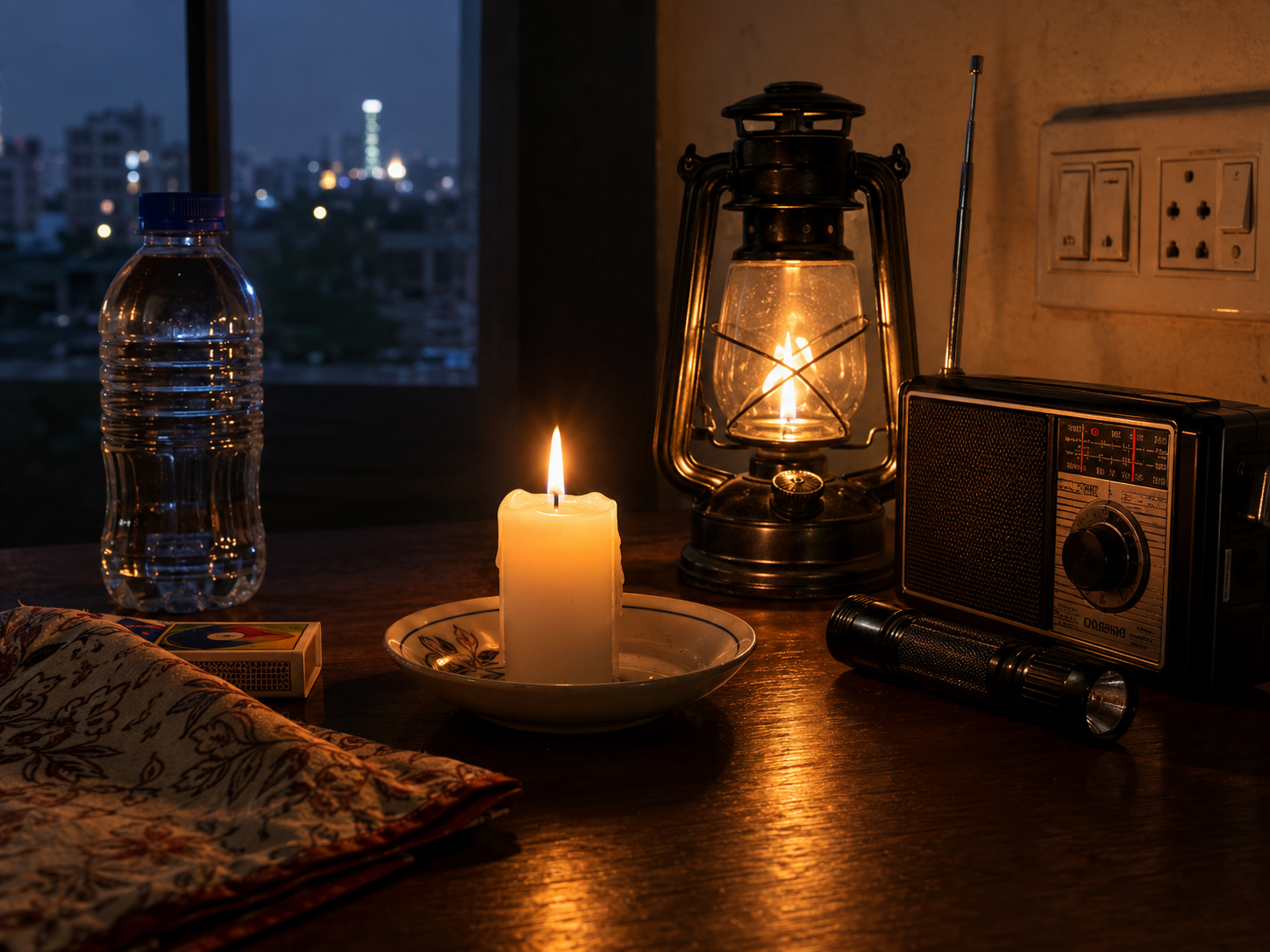 candle safety tips for homes during load shedding in Pakistan