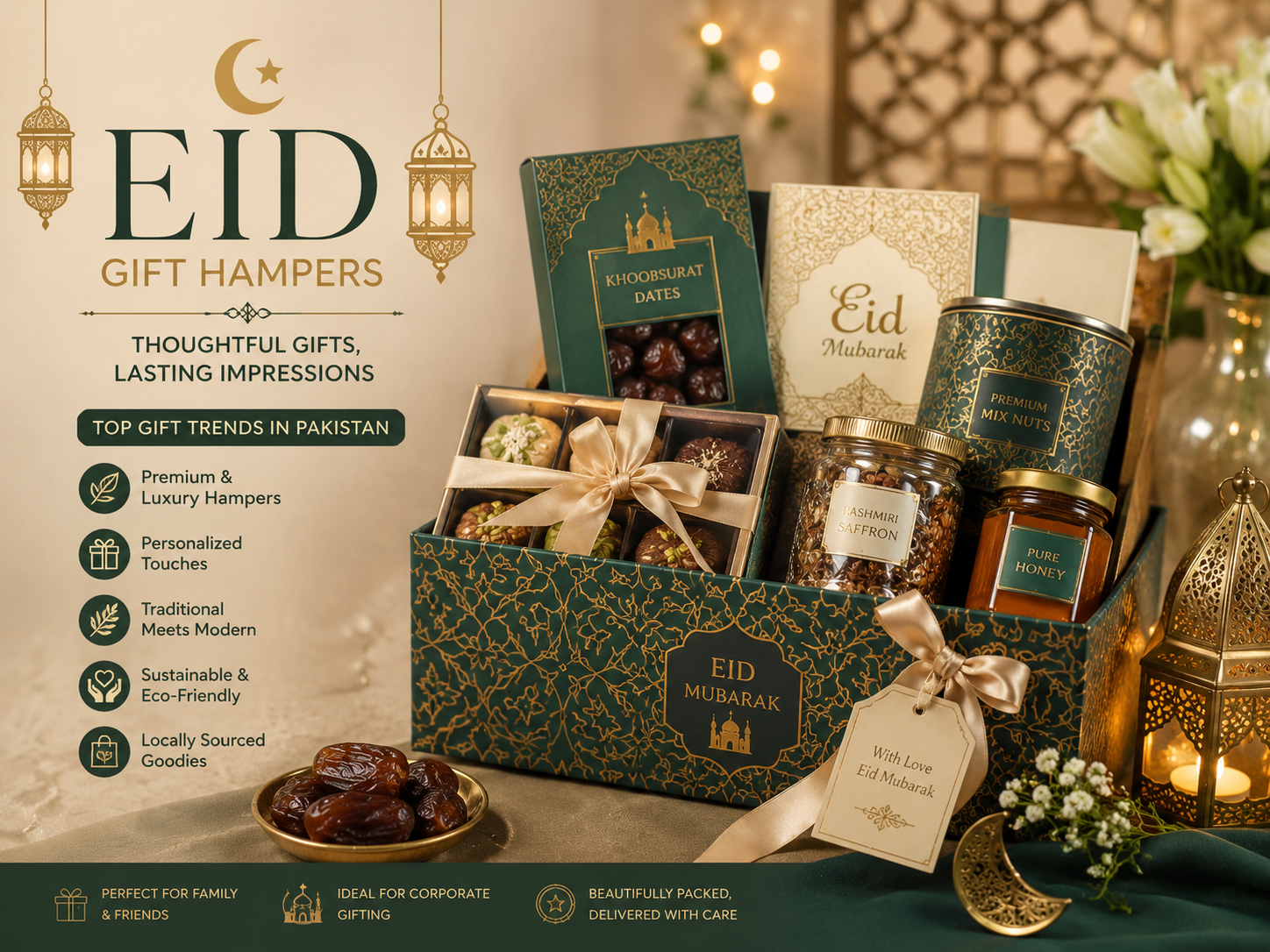 Eid hamper showing Seasonal Gift Trends in Pakistan