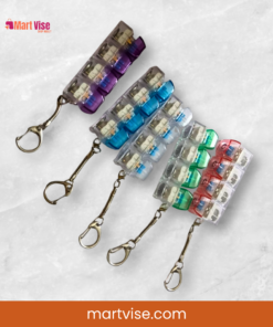 Alternative view of Keyboard Fidget Keychain – Light Up Mini Keyboard Fidget Toy