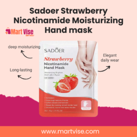 Sadoer Strawberry Nicotinamide Moisturizing Hand Mask