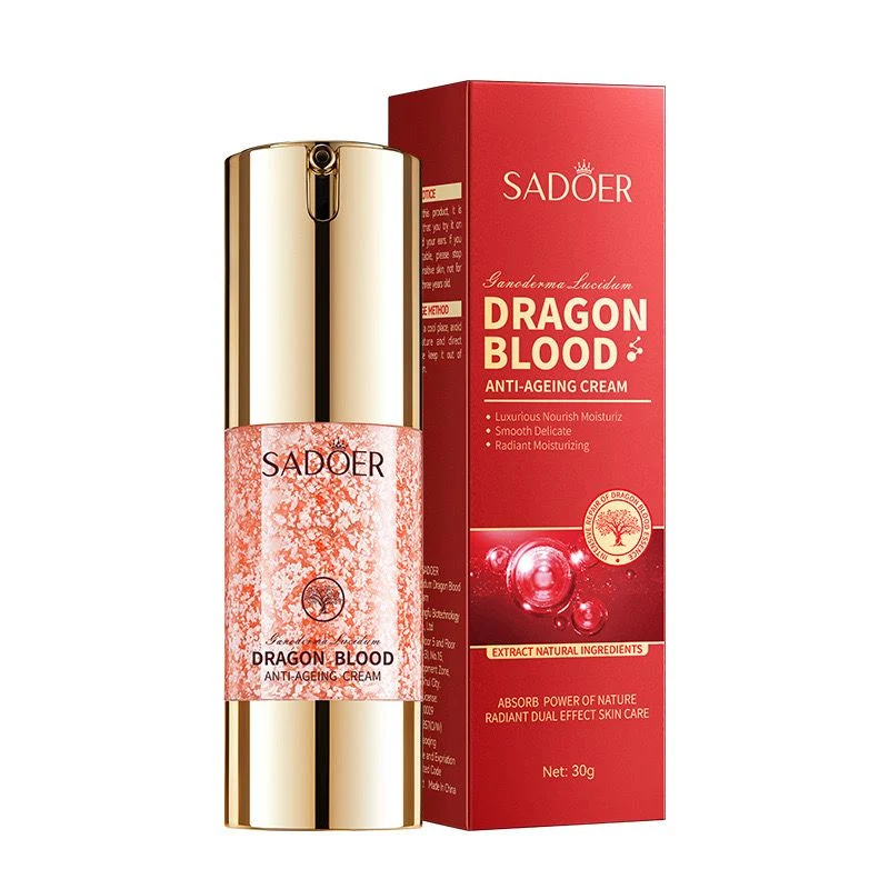 Sadoer Dragon Blood Anti Aging Cream – Firming Face Care - Smoother Skin